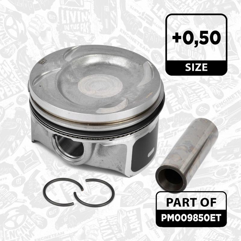 Kit de pistons ET ENGINETEAM PM009850ET - Visuel 1