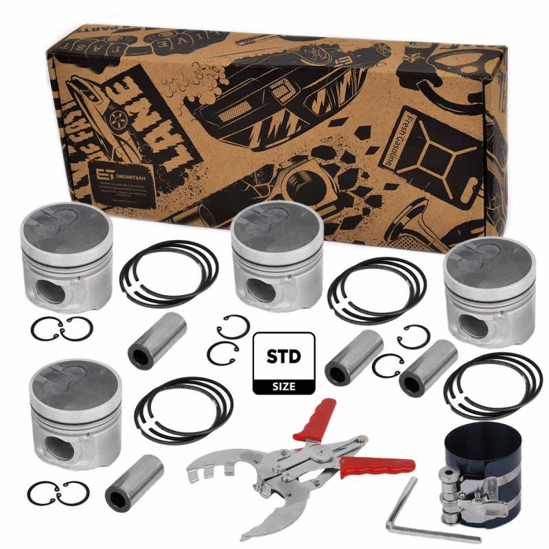Kit de pistons ET ENGINETEAM PM010100VR2 - Visuel 1