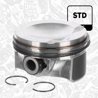 Piston ET ENGINETEAM PM010700 pour FORD TRANSIT S3 quattro - 310cv Piston ET ENGINETEAM PM010700 pour FORD TRANSIT S3 quattro - 310cv