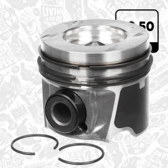 Piston ET ENGINETEAM PM011150 pour MAZDA 5 1.6 CDTI - 116cv