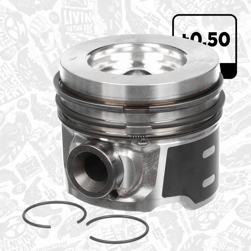 Piston ET ENGINETEAM PM012650 - Visuel 1
