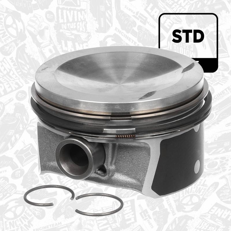 Piston ET ENGINETEAM PM012800 - Visuel 1