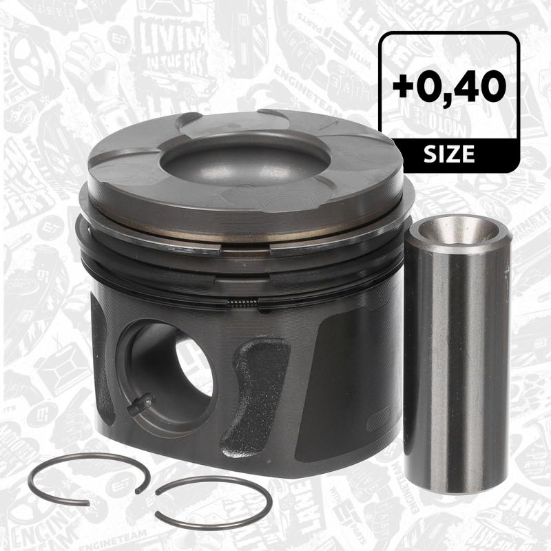 Piston ET ENGINETEAM PM013340 - Visuel 1