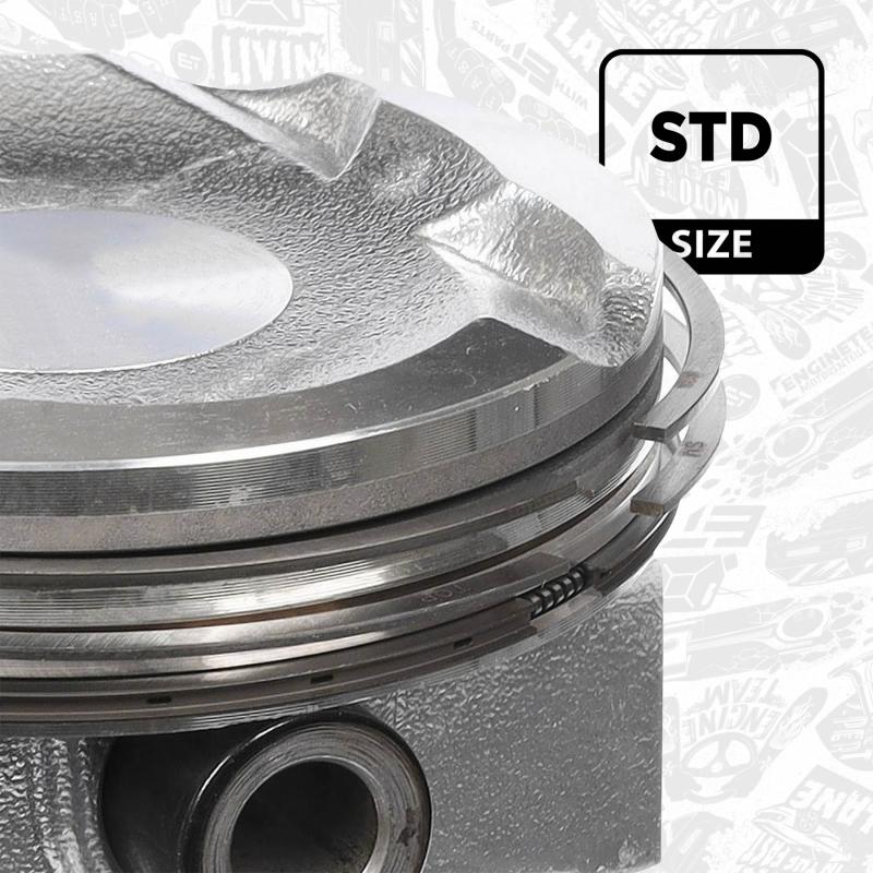 Piston ET ENGINETEAM PM013400 - Visuel 2