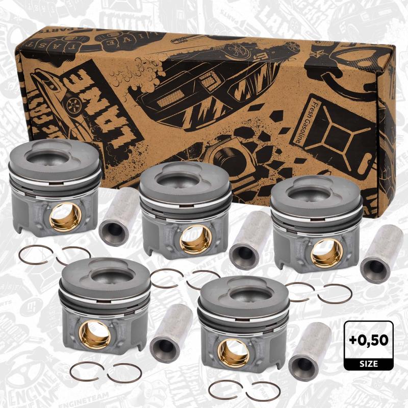 Piston ET ENGINETEAM PM013750 - Visuel 1