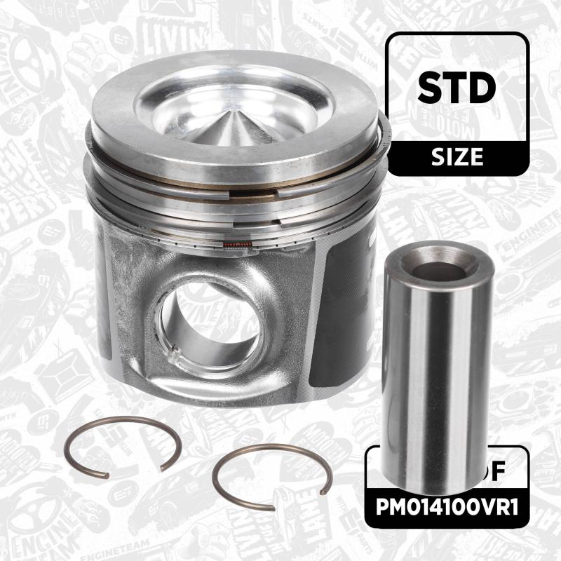 Kit de pistons ET ENGINETEAM PM014100VR1 - Visuel 2