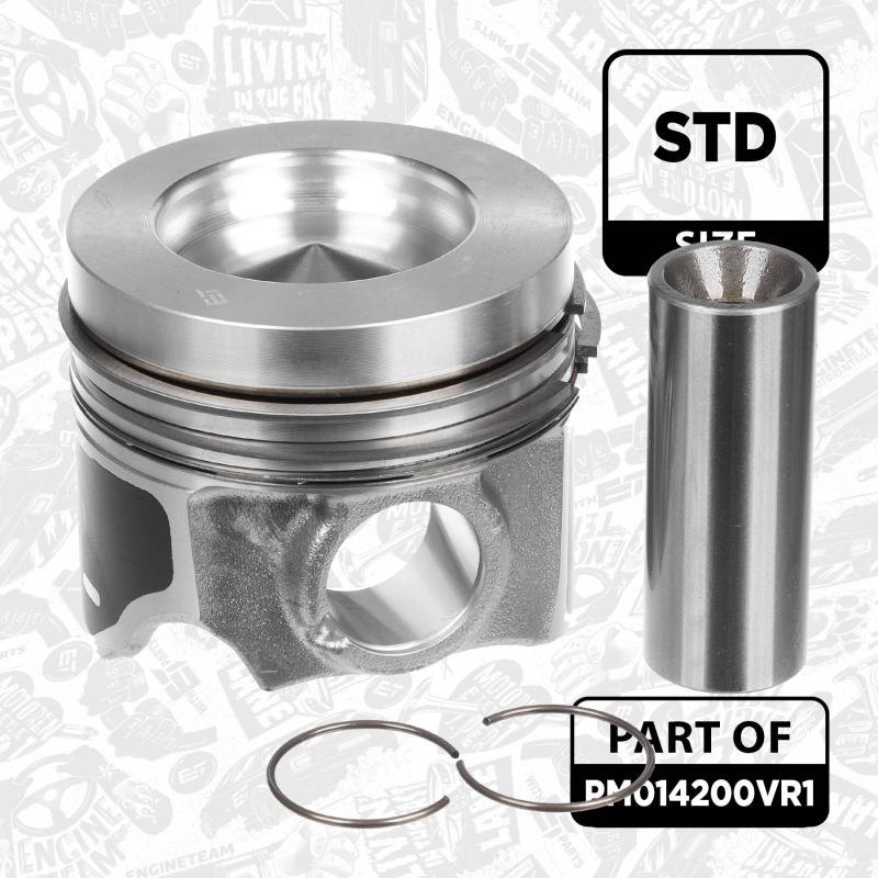 Kit de pistons ET ENGINETEAM PM014200VR1 - Visuel 2