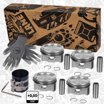 Kit de pistons ET ENGINETEAM PM014550VR1 pour OPEL CASCADA 1.4 Turbo - 140cv