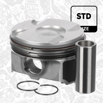 Piston ET ENGINETEAM PM015000 pour FORD C-MAX 1.0 EcoBoost - 100cv