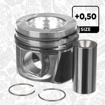 Piston ET ENGINETEAM PM015350 pour OPEL MOVANO 2.3 CDTI - 110cv