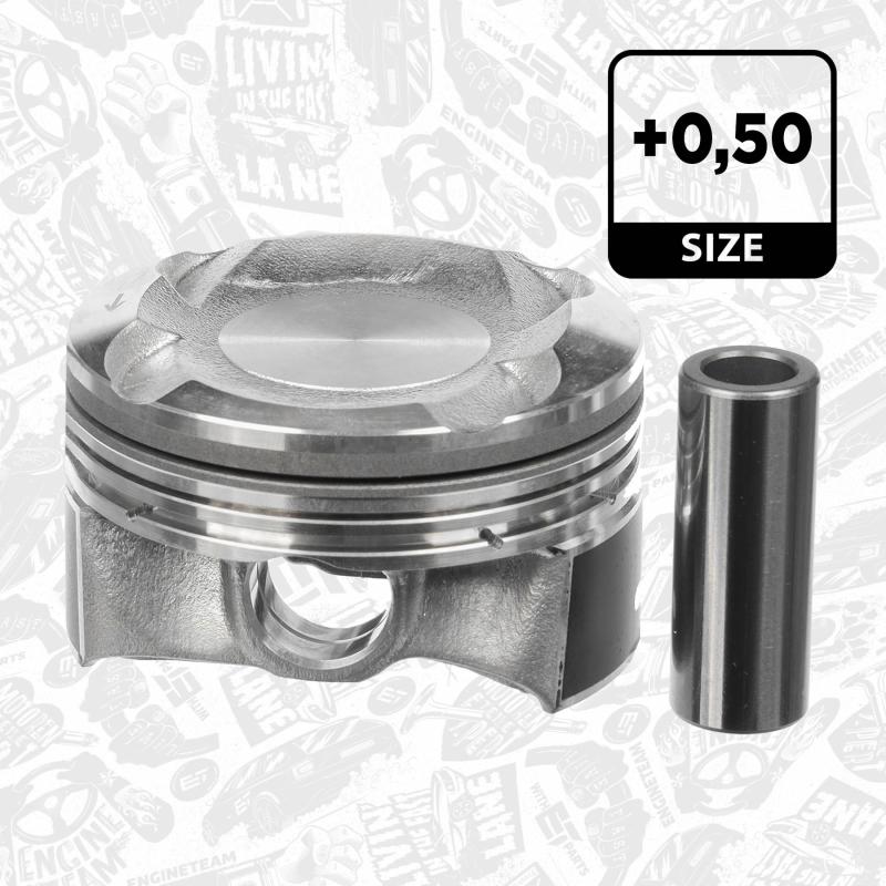 Piston ET ENGINETEAM PM015450 - Visuel 2