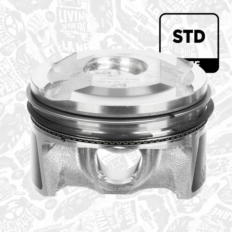 Piston ET ENGINETEAM PM015600 - Visuel 2