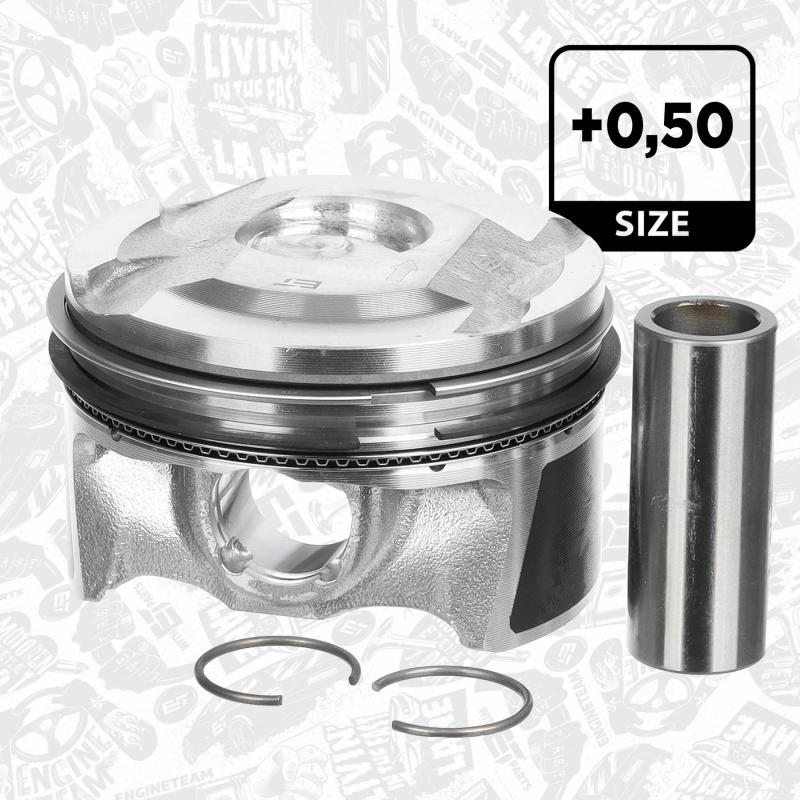 Piston ET ENGINETEAM PM015650 - Visuel 1