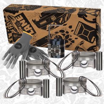 Kit de pistons ET ENGINETEAM PM015850VR1 Kit de pistons ET ENGINETEAM PM015850VR1