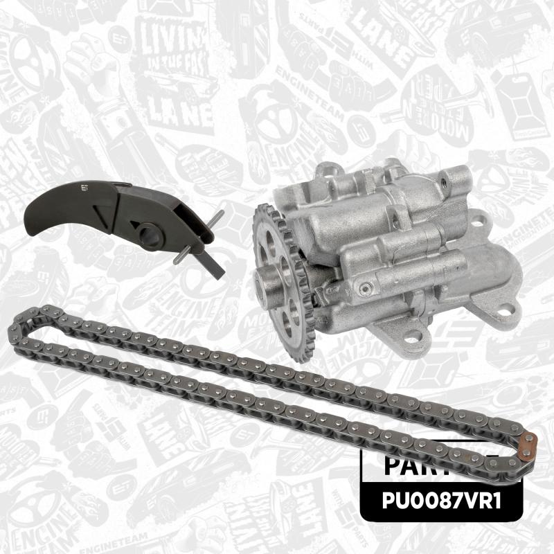 Kit de chaînes, commade de pompe à huile ET ENGINETEAM PU0087VR1 - Visuel 1