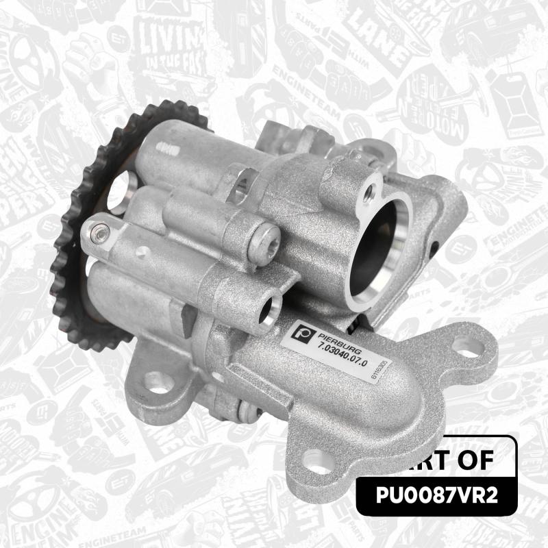 Kit de chaînes, commade de pompe à huile ET ENGINETEAM PU0087VR2 - Visuel 1