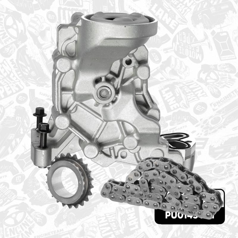 Kit de chaînes, commande de pompe à huile ET ENGINETEAM PU0145VR1 - Visuel 1