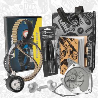 Pompe à eau + kit de courroie crantée ET ENGINETEAM OEM 2101000Q0E