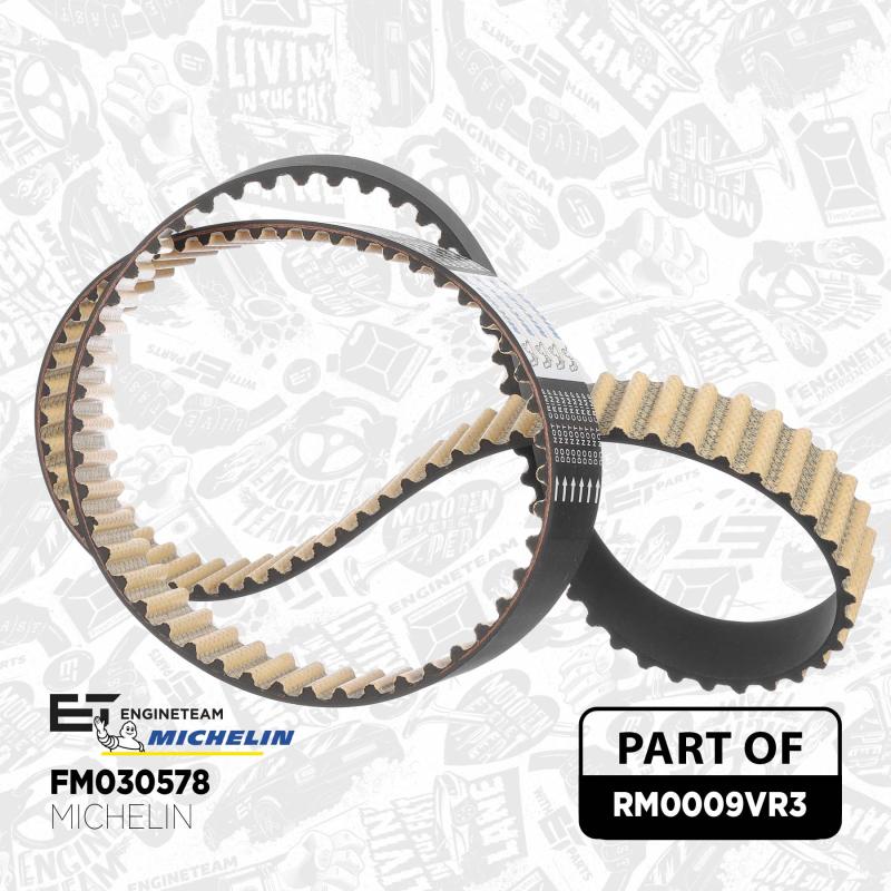 Pompe à eau + kit de courroie crantée ET ENGINETEAM RM0009VR3 - Visuel 2