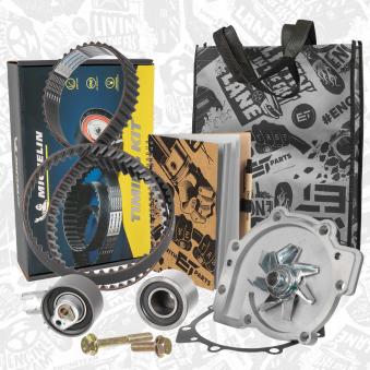 Pompe à eau + kit de courroie crantée ET ENGINETEAM RM0037VR1 pour VOLVO S80 D3 - 163cv