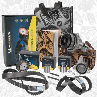 Pompe à eau + kit de courroie crantée ET ENGINETEAM OEM 04L260849C Pompe à eau + kit de courroie crantée ET ENGINETEAM OEM 04L260849C