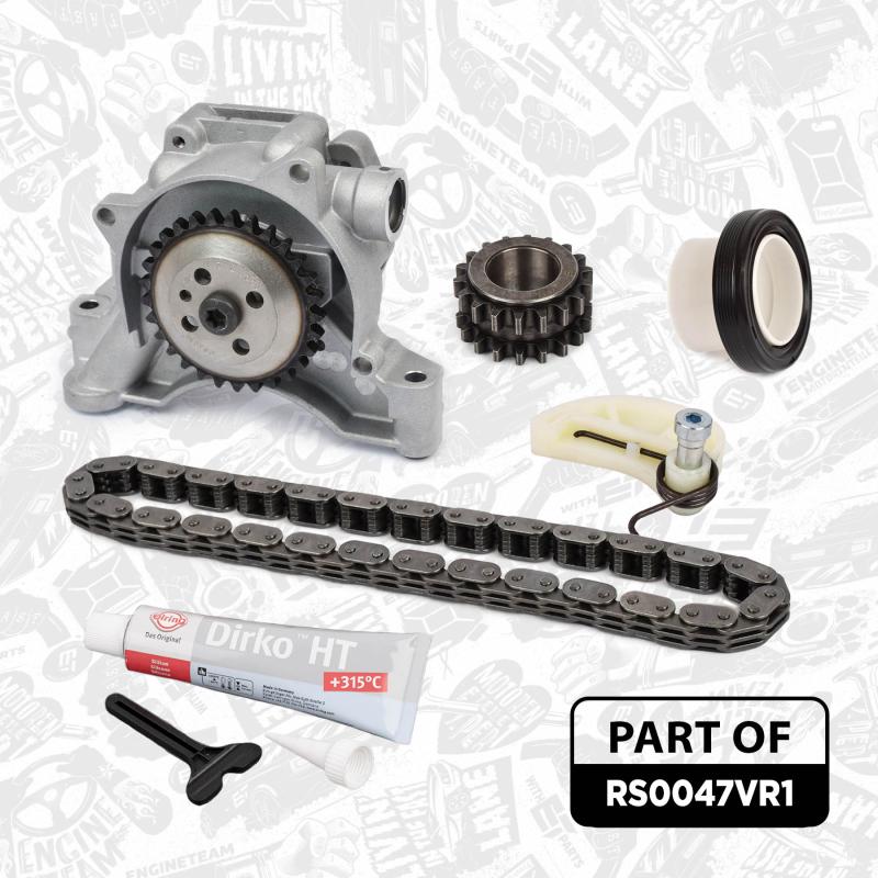 Kit de chaînes, commade de pompe à huile ET ENGINETEAM RS0047VR1 - Visuel 2