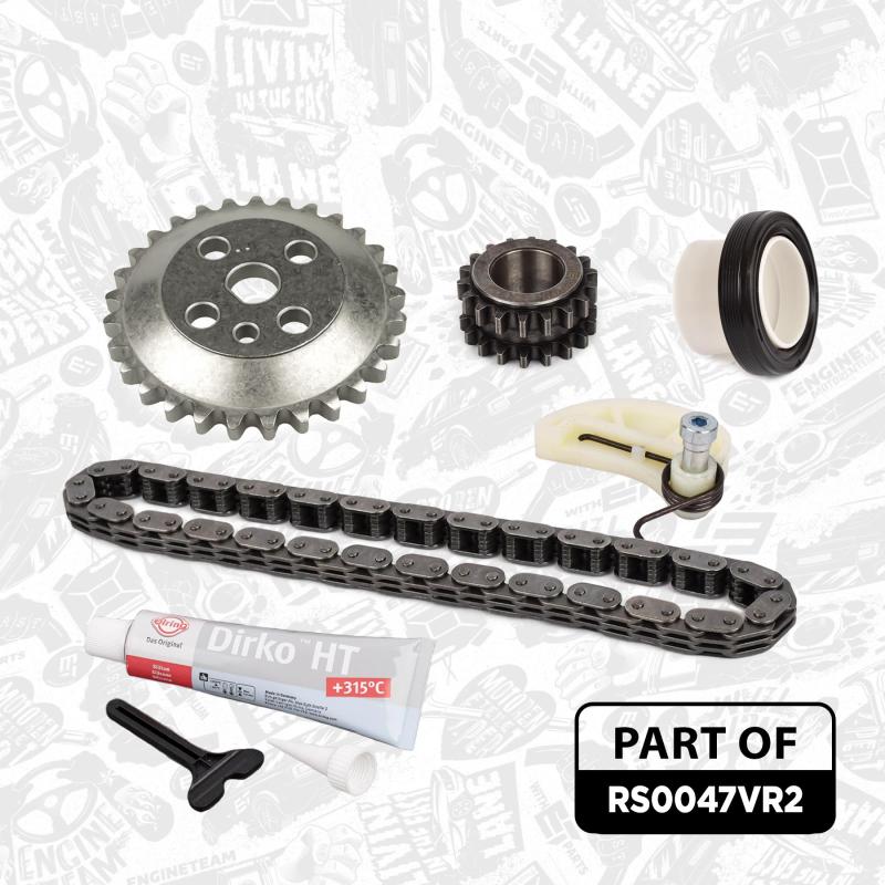 Kit de chaînes, commade de pompe à huile ET ENGINETEAM RS0047VR2 - Visuel 2