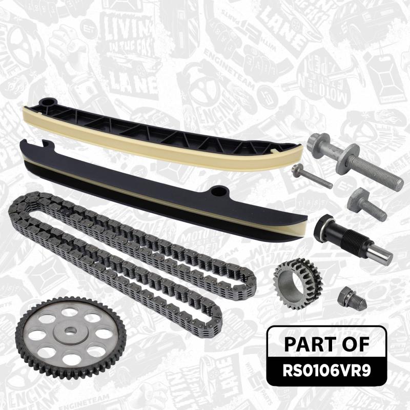 Kit de distribution par chaîne ET ENGINETEAM RS0106VR9 - Visuel 2