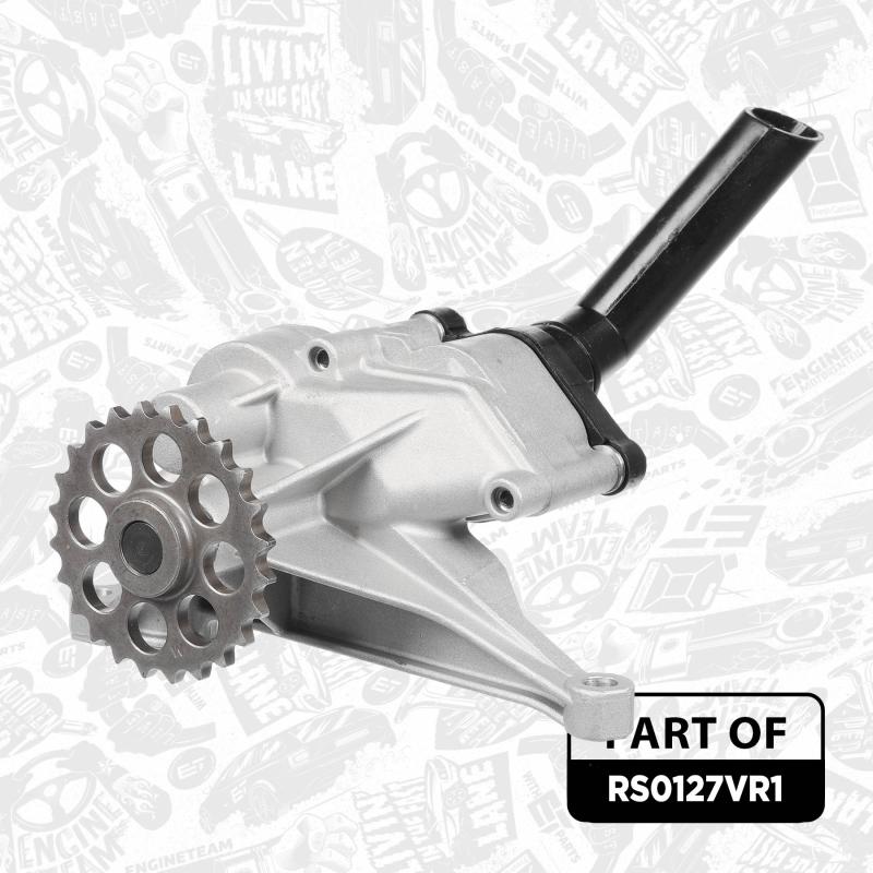 Kit de chaînes, commade de pompe à huile ET ENGINETEAM RS0127VR1 - Visuel 1