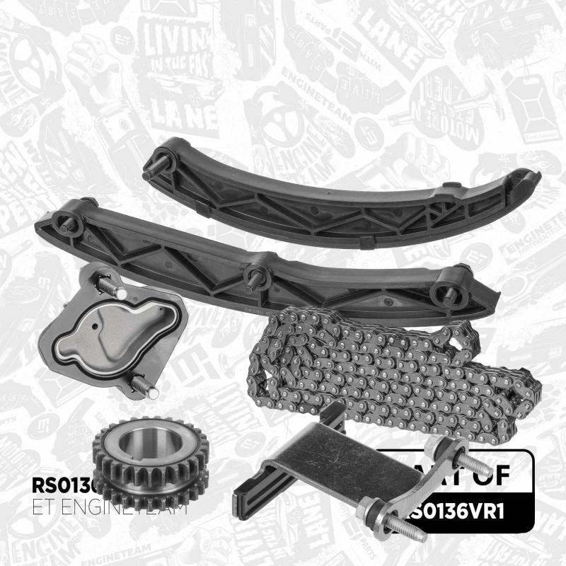 Kit de distribution par chaîne ET ENGINETEAM RS0136VR1 - Visuel 1