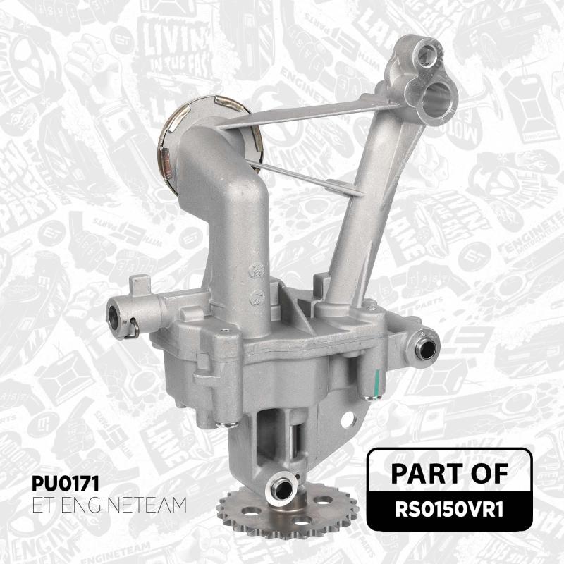 Kit de chaînes, commade de pompe à huile ET ENGINETEAM RS0150VR1 - Visuel 2