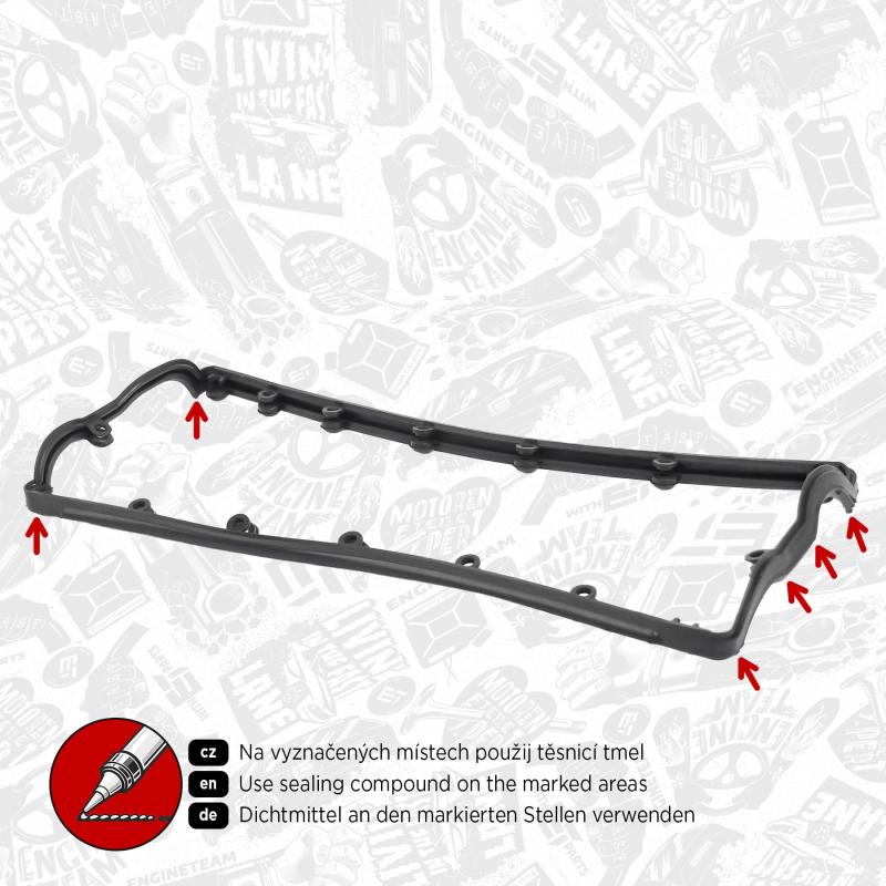 Joint de cache culbuteurs ET ENGINETEAM TM0041 - Visuel 2