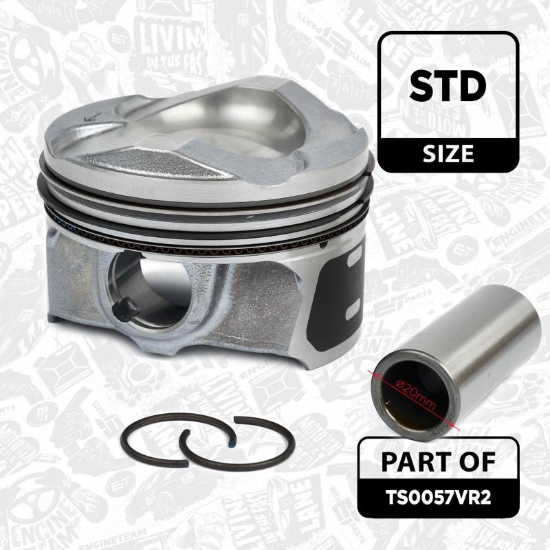 Pochette haute ET ENGINETEAM TS0057VR2 - Visuel 2