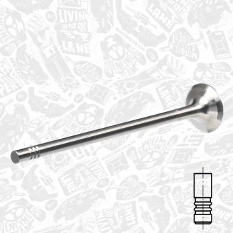 Soupape d'émission ET ENGINETEAM OEM 7701473004