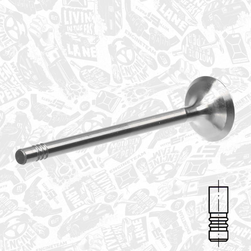 Soupape d'émission ET ENGINETEAM VE0165 - Visuel 1