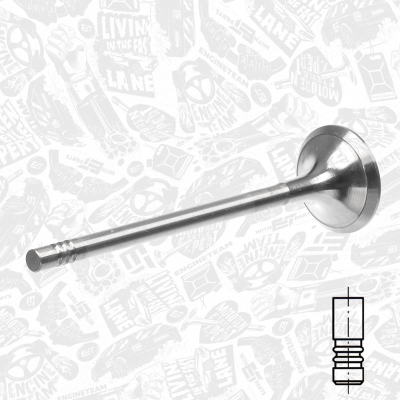 Soupape d'émission ET ENGINETEAM VE0185 - Visuel 1