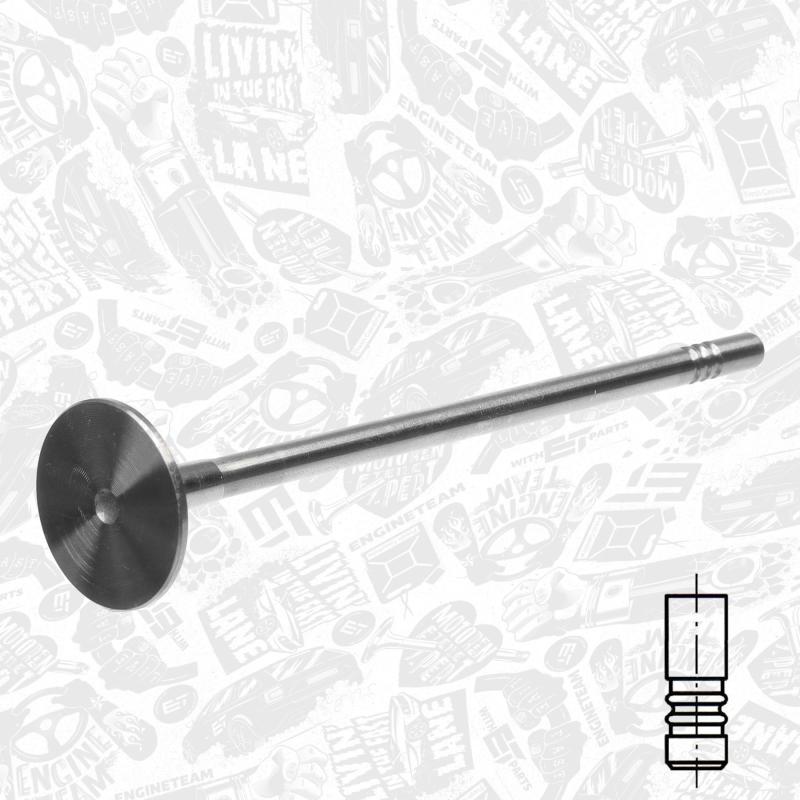 Soupape d'émission ET ENGINETEAM VE0186 - Visuel 2
