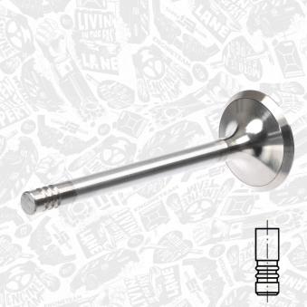 Soupape d'admission ET ENGINETEAM VI0006