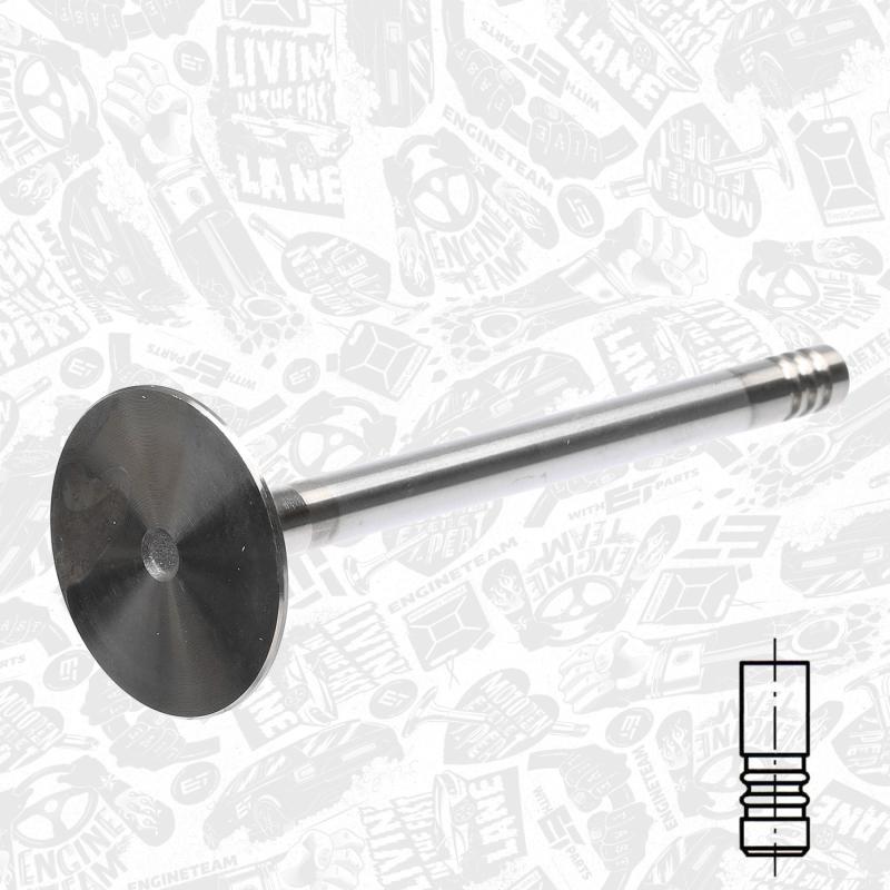 Soupape d'admission ET ENGINETEAM VI0006 - Visuel 2