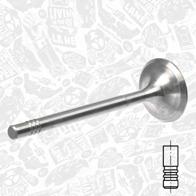 Soupape d'admission ET ENGINETEAM VI0015 - Visuel 1