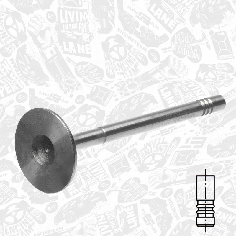 Soupape d'admission ET ENGINETEAM VI0015 - Visuel 2