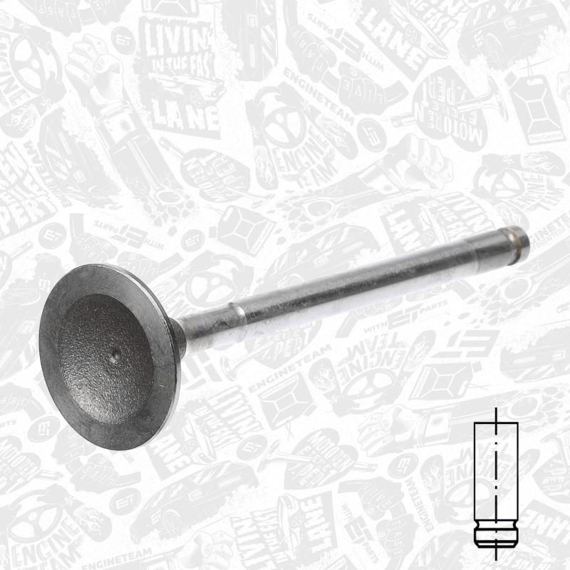 Soupape d'admission ET ENGINETEAM VI0018 - Visuel 2