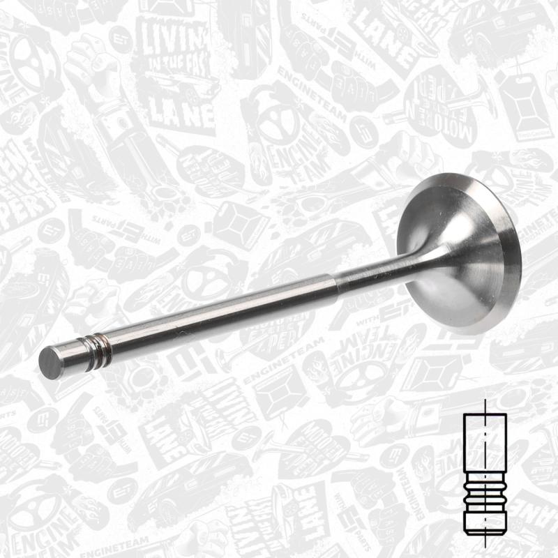 Soupape d'admission ET ENGINETEAM VI0030 - Visuel 1