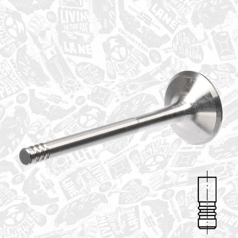 Soupape d'admission ET ENGINETEAM VI0034 - Visuel 1