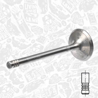 Soupape d'admission ET ENGINETEAM VI0040