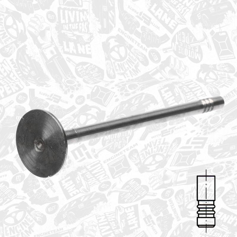 Soupape d'admission ET ENGINETEAM VI0041 - Visuel 2