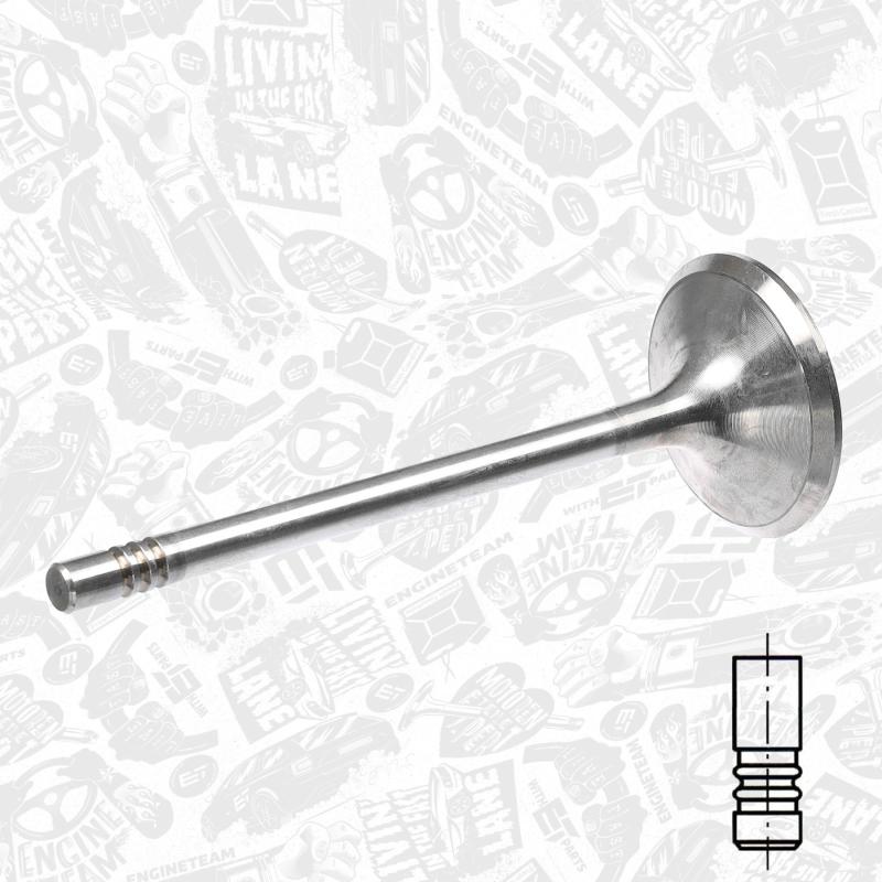 Soupape d'admission ET ENGINETEAM VI0042 - Visuel 1