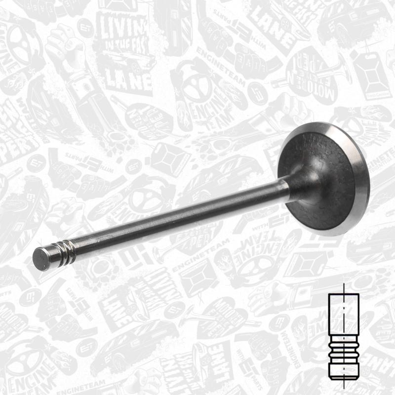 Soupape d'admission ET ENGINETEAM VI0044 - Visuel 1