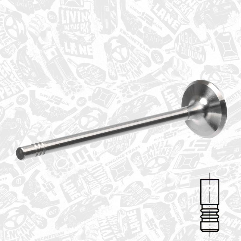 Soupape d'admission ET ENGINETEAM VI0045 - Visuel 1