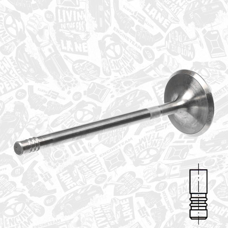 Soupape d'admission ET ENGINETEAM VI0048 - Visuel 1